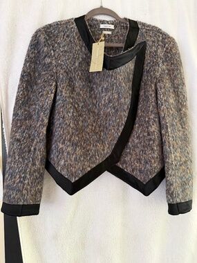 NWT Passage Du Vent Angora Blazer